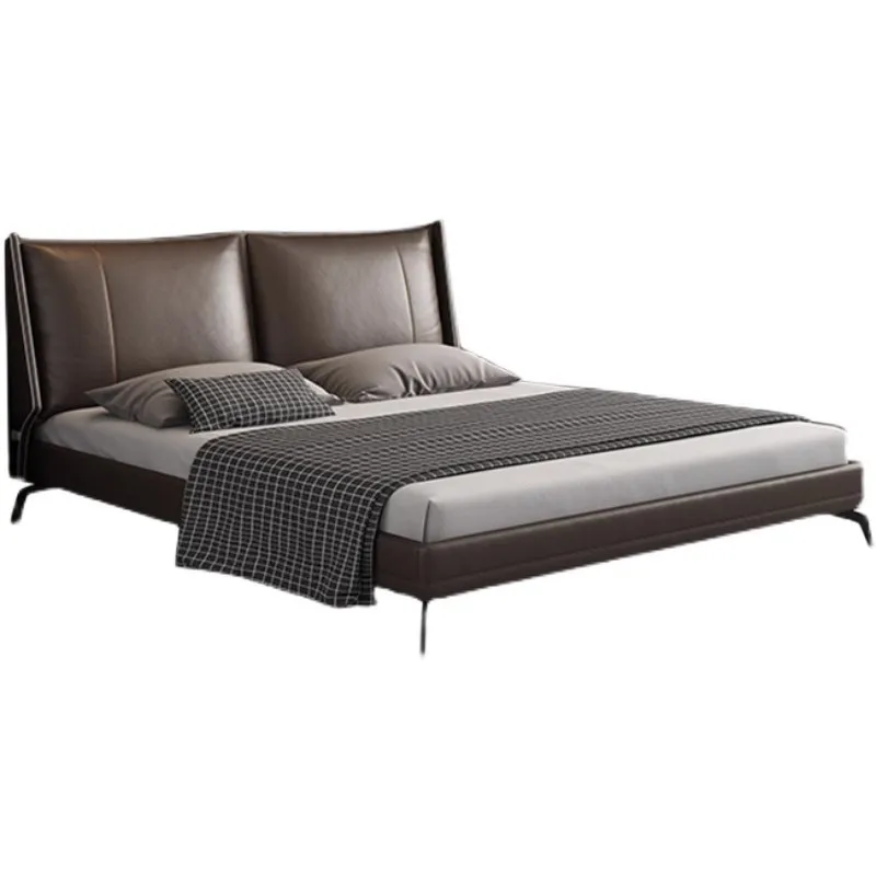 Minimalist leather bed leather bed modern minimalist master bedroom Nordic light luxury Internet celebrity 1.8 meters soft bag
Minimalist leather bed leather bed modern minimalist master bedroom Nordic light luxury Internet celebrity 1.8 meters soft bag