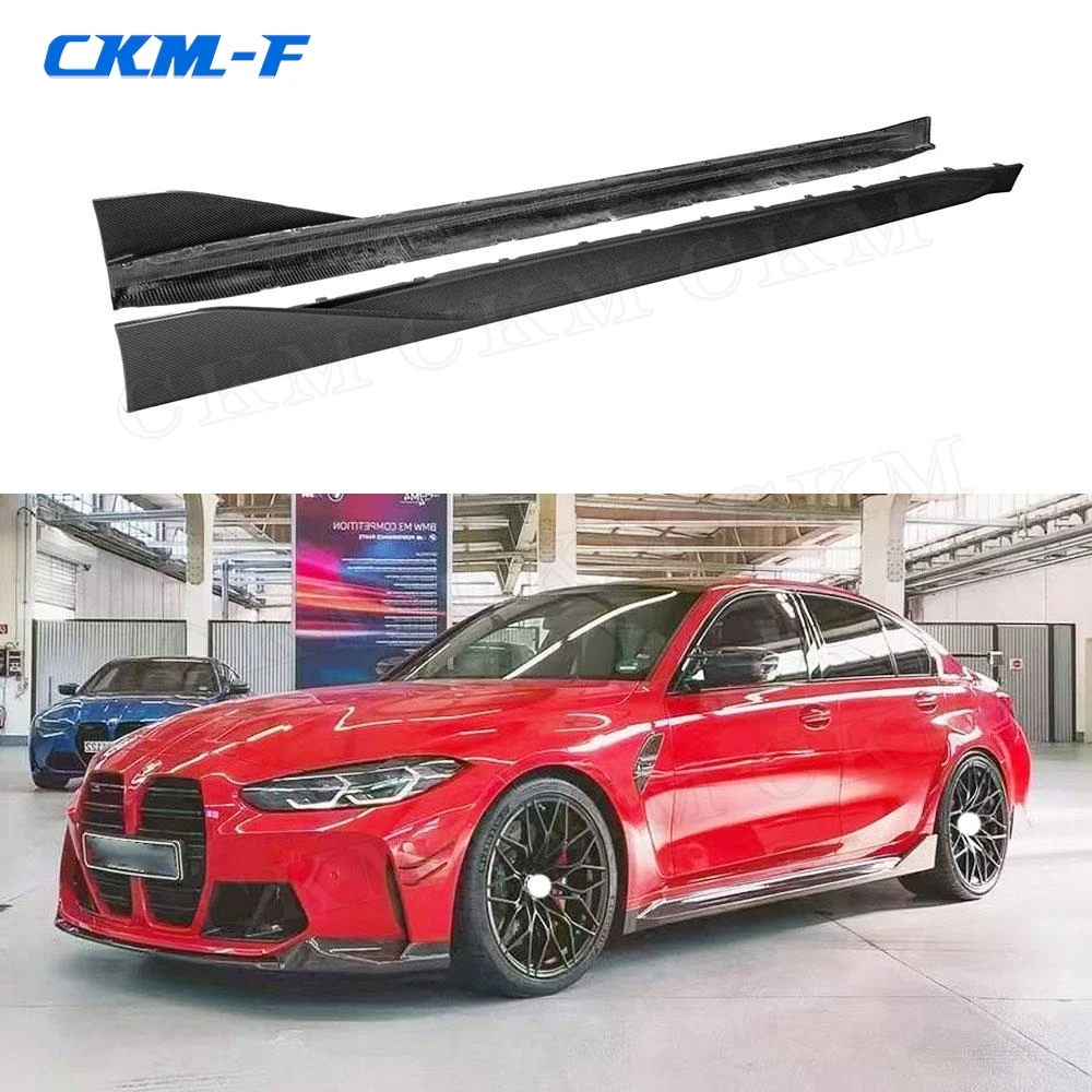 Carbon Fiber Side Skirts Flaps Apron Lip Door Protector for BMW 3 Series G80 M3 Sedan 4 Door 2021+ M Style Fiber Glass Body Kits
Carbon Fiber Side Skirts Flaps Apron Lip Door Protector for BMW 3 Series G80 M3 Sedan 4 Door 2021+ M Style Fiber Glass Body Kits