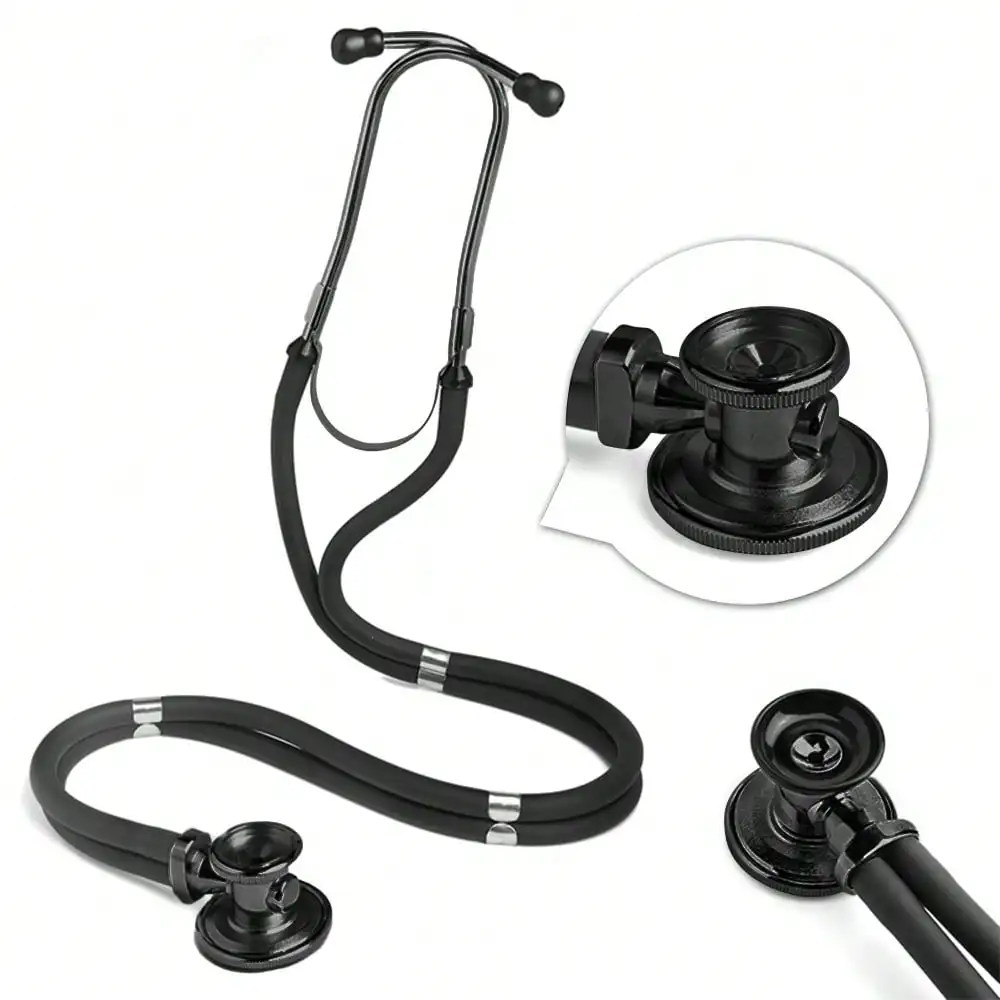 Portable Double Sided Stethoscope Professional Cardiology Stethoscope Medical Equipment For Nurse Doctor Stethoscope Equipo Medi
Portable Double Sided Stethoscope Professional Cardiology Stethoscope Medical Equipment For Nurse Doctor Stethoscope Equipo Medi