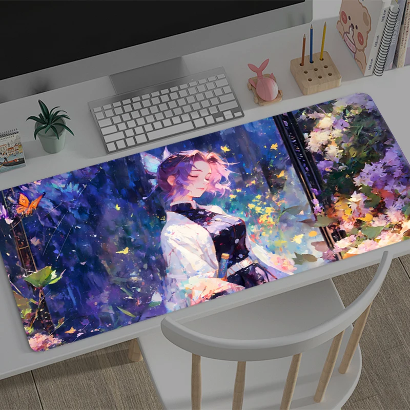 Mousepad Demon Slayer Kochou Shinobu Office Computer Desk Mat Keyboard Mouse Pad Cushion big Non-slip Deskpad PC Anime Mousepad
Mousepad Demon Slayer Kochou Shinobu Office Computer Desk Mat Keyboard Mouse Pad Cushion big Non-slip Deskpad PC Anime Mousepad