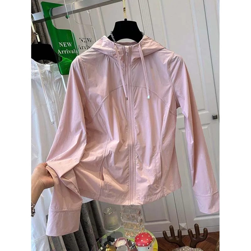 Thin Ice Silk Hooded Fashion Sun-protective Clothing 2026 Summer New Women's Coat Ice Slim Top Women
Thin Ice Silk Hooded Fashion Sun-protective Clothing 2026 Summer New Women's Coat Ice Slim Top Women