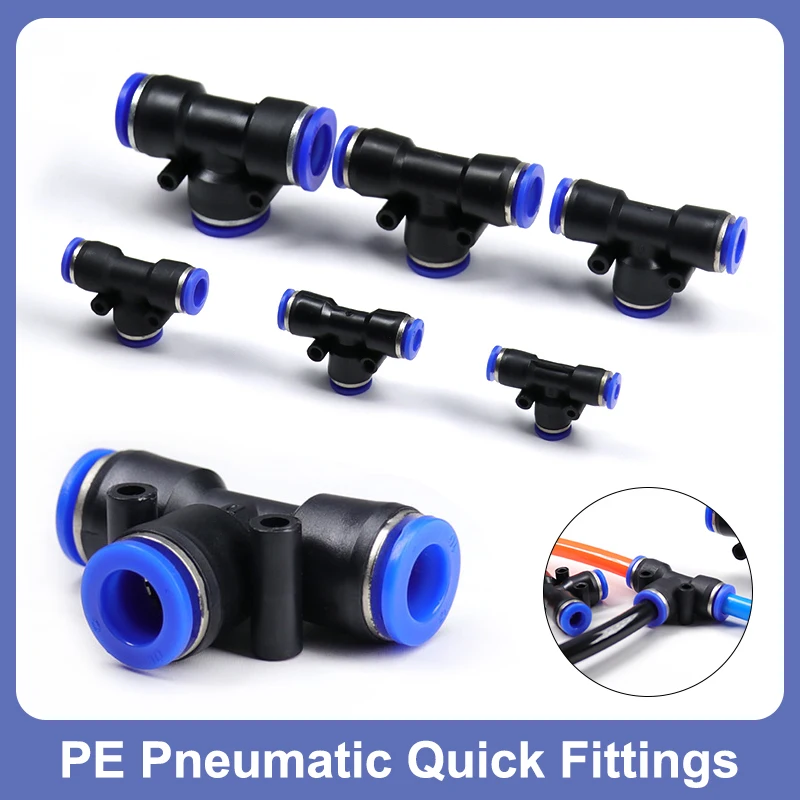 1/5/10/50pcs PE Pneumatic Fittings 4mm 6mm 8mm 10mm 12mm 14mm 16mm Quick Connector Air Hose Connectors Plastic Air Hose Fitting
1/5/10/50pcs PE Pneumatic Fittings 4mm 6mm 8mm 10mm 12mm 14mm 16mm Quick Connector Air Hose Connectors Plastic Air Hose Fitting