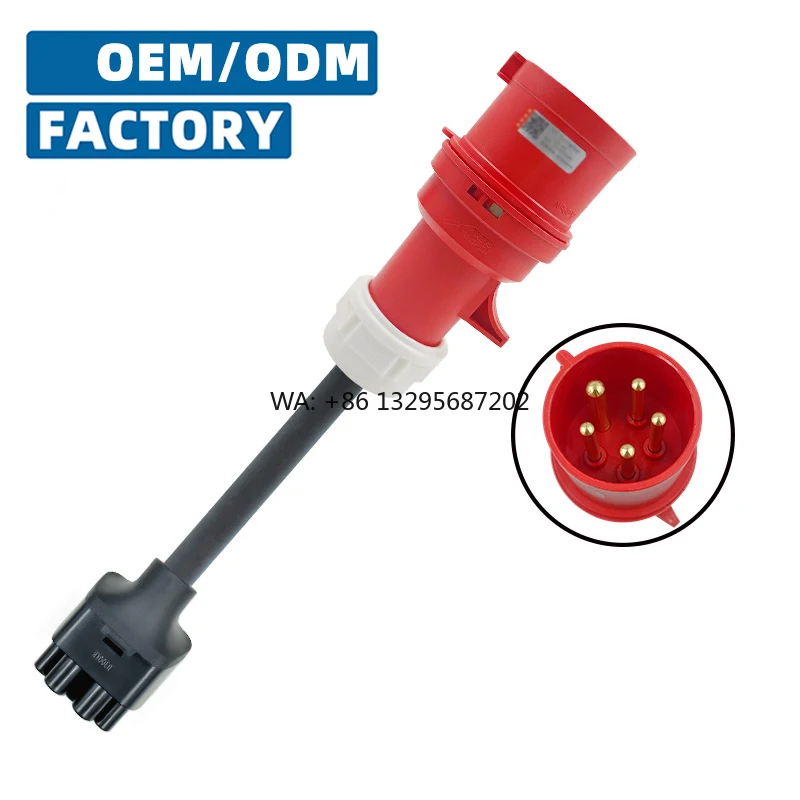 Промышленный штекерный адаптер, 5-контактный, трехфазный, 380В, водонепроницаемый разъем (штекер-гнездо), 16А/32А
Промышленный штекерный адаптер, 5-контактный, трехфазный, 380В, водонепроницаемый разъем (штекер-гнездо), 16А/32А