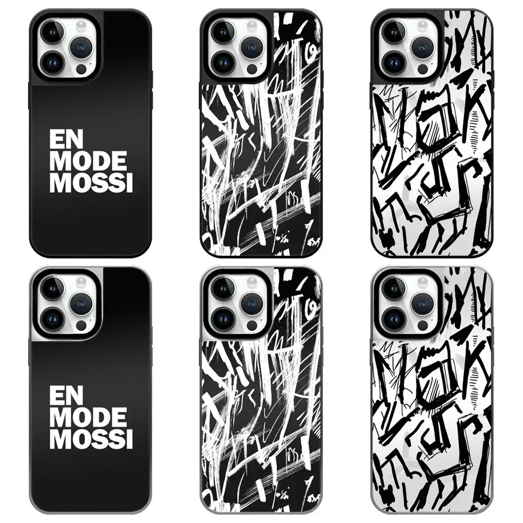Black Letters Mirror Magnetic Protective IPhone Case Cover for 16 15 14 13 12 Pro Max Case
Black Letters Mirror Magnetic Protective IPhone Case Cover for 16 15 14 13 12 Pro Max Case