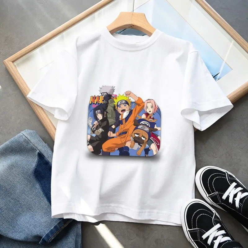 Naruto Summer Clothes T-shirts Cartoon Anime Graphic Print T-shirt Comfortable Breathable Short Sleeves Cute Tops Birthday Gifts
Naruto Summer Clothes T-shirts Cartoon Anime Graphic Print T-shirt Comfortable Breathable Short Sleeves Cute Tops Birthday Gifts