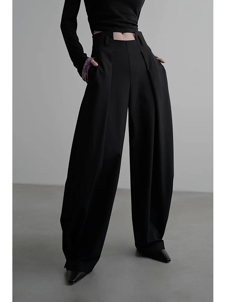 Chentaitai Wide Leg Pants Pleated Design Busin Casual Trousers for Women Long Pants Commute Sle Regular Thin
Chentaitai Wide Leg Pants Pleated Design Busin Casual Trousers for Women Long Pants Commute Sle Regular Thin
