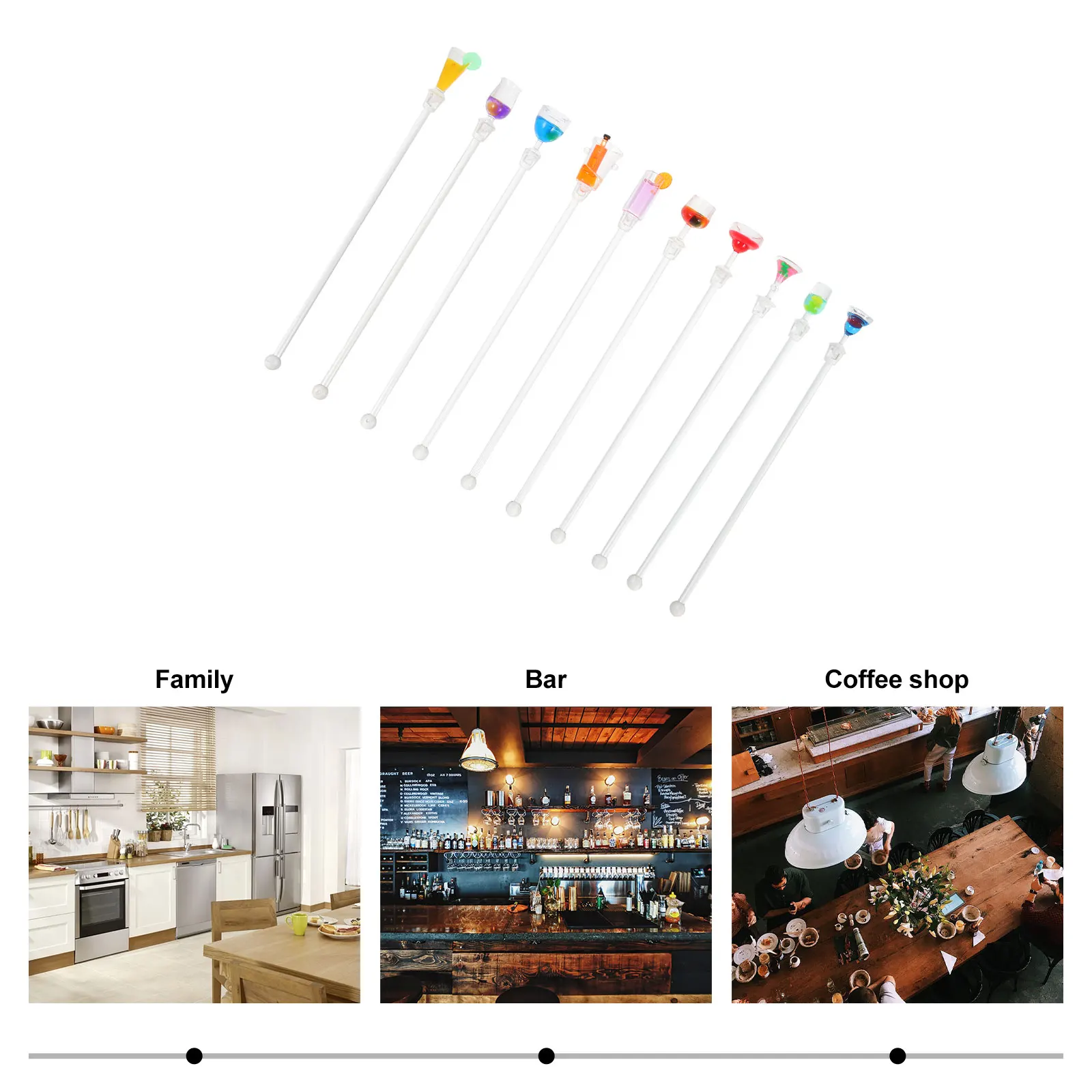 10 Pcs Coffee Stirrers Drink Milk Tea Reusable Sticks Juice Stirring Rods for Beverages
10 Pcs Coffee Stirrers Drink Milk Tea Reusable Sticks Juice Stirring Rods for Beverages