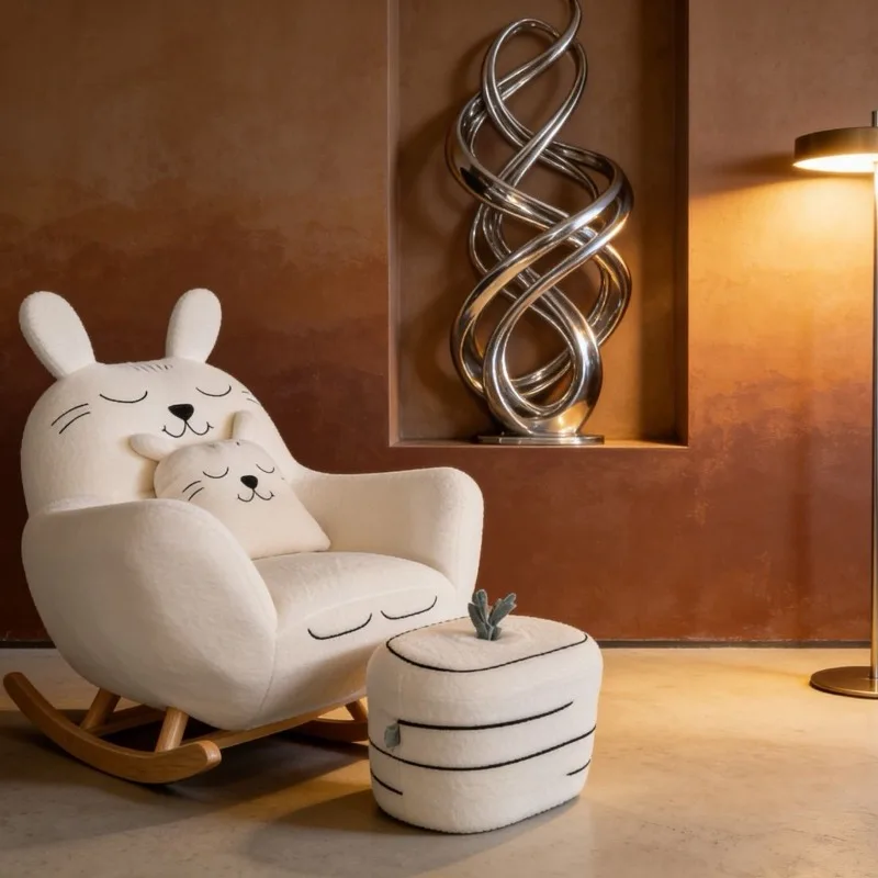 Rocking chair adult balcony lounge chair home lazy sofa
Rocking chair adult balcony lounge chair home lazy sofa