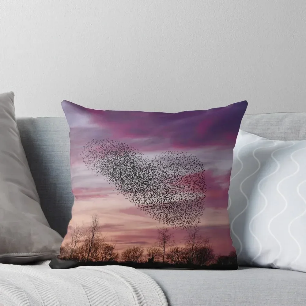 Heart of Starlings Throw Pillow Luxury Pillow Case Couch Cushions christmas pillowcases pillow
Heart of Starlings Throw Pillow Luxury Pillow Case Couch Cushions christmas pillowcases pillow
