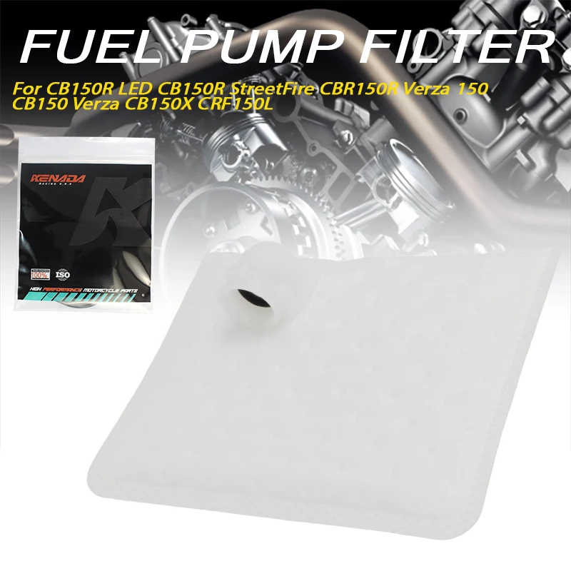 Fuel Pump Filter For CB150R LED CB150R StreetFire CBR150R Verza 150 CB150 Verza CB150X CRF150L In-Tank Strainer Sock Screen
Fuel Pump Filter For CB150R LED CB150R StreetFire CBR150R Verza 150 CB150 Verza CB150X CRF150L In-Tank Strainer Sock Screen