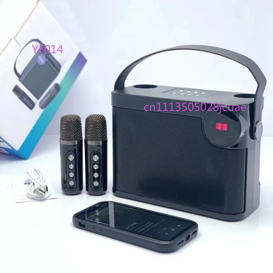 Portable Bluetooth Speaker Wireless Microphone Home KTV Audio Karaoke Integrated Sound Set
Portable Bluetooth Speaker Wireless Microphone Home KTV Audio Karaoke Integrated Sound Set