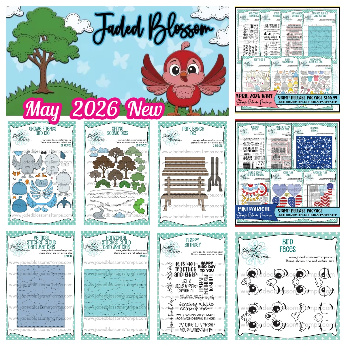 May 2026 New Jaded Blossom Fowl Language Gnome Friends: Bird Die Metal Cutting Dies Stamp Stencils DIY Handmade Scrapbook Card
May 2026 New Jaded Blossom Fowl Language Gnome Friends: Bird Die Metal Cutting Dies Stamp Stencils DIY Handmade Scrapbook Card