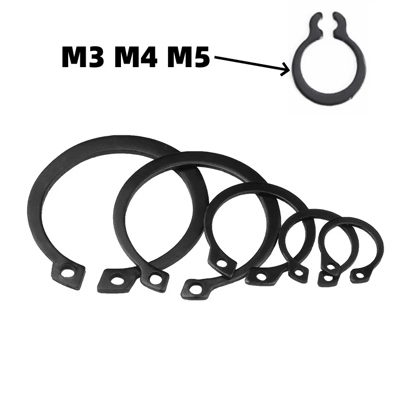 C Circlips for Hole/Shaft M3 M4 M5 M6 M7 M8 M9 M10-M150 65 Manganese Steel Washer C Type Retaining Clip Snap Ring Clamp Spring
C Circlips for Hole/Shaft M3 M4 M5 M6 M7 M8 M9 M10-M150 65 Manganese Steel Washer C Type Retaining Clip Snap Ring Clamp Spring