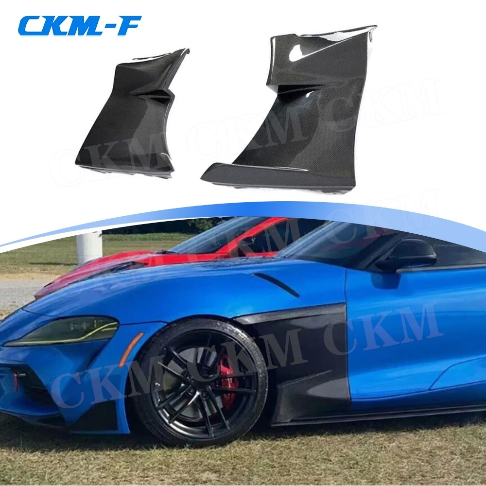 Carbon Fiber E Style for Toyota Supra A90 A91 2019-2025 Car Front Fenders Replacement Car Parts Aerodynamic Kit Body Kit FRP
Carbon Fiber E Style for Toyota Supra A90 A91 2019-2025 Car Front Fenders Replacement Car Parts Aerodynamic Kit Body Kit FRP
