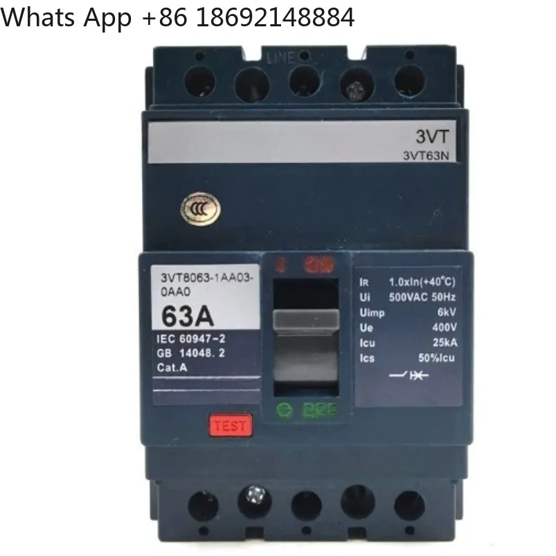 3VT Plastic Shell Circuit Breaker 3VT8216-1AA03-0AA0 160A
3VT Plastic Shell Circuit Breaker 3VT8216-1AA03-0AA0 160A