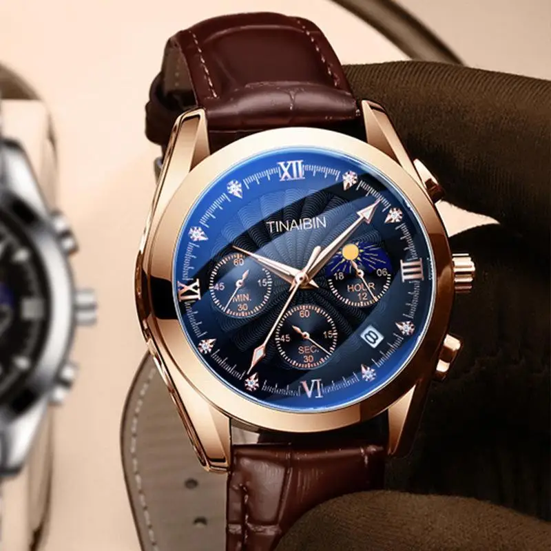 Luxury *Men’s Quartz Watch, Six-Hand Design, Waterproof, Stylish Business Fashion Timepiece
Luxury *Men’s Quartz Watch, Six-Hand Design, Waterproof, Stylish Business Fashion Timepiece