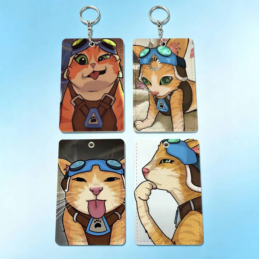 Jetpack Cat O-Overwatch Game Card Case Leather Card Holder Keychain Key Ring Door Access Tags ID Card Case Keychain
Jetpack Cat O-Overwatch Game Card Case Leather Card Holder Keychain Key Ring Door Access Tags ID Card Case Keychain