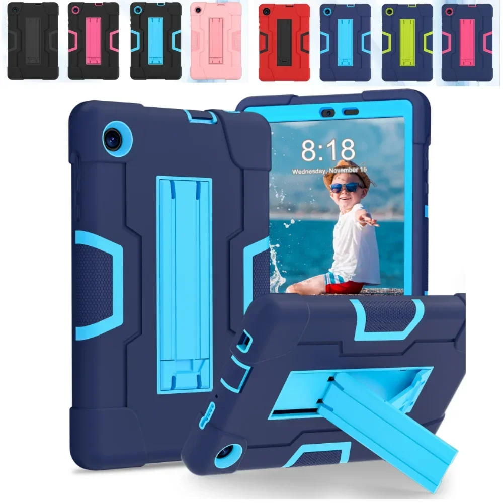 Built-in Kickstand Case For TCL Tab 8 LE 9137W 2023 Tab 8 WiFi 9132X 8inch 3-Layer Protection Rugged Shockproof Tablet Cover
Built-in Kickstand Case For TCL Tab 8 LE 9137W 2023 Tab 8 WiFi 9132X 8inch 3-Layer Protection Rugged Shockproof Tablet Cover