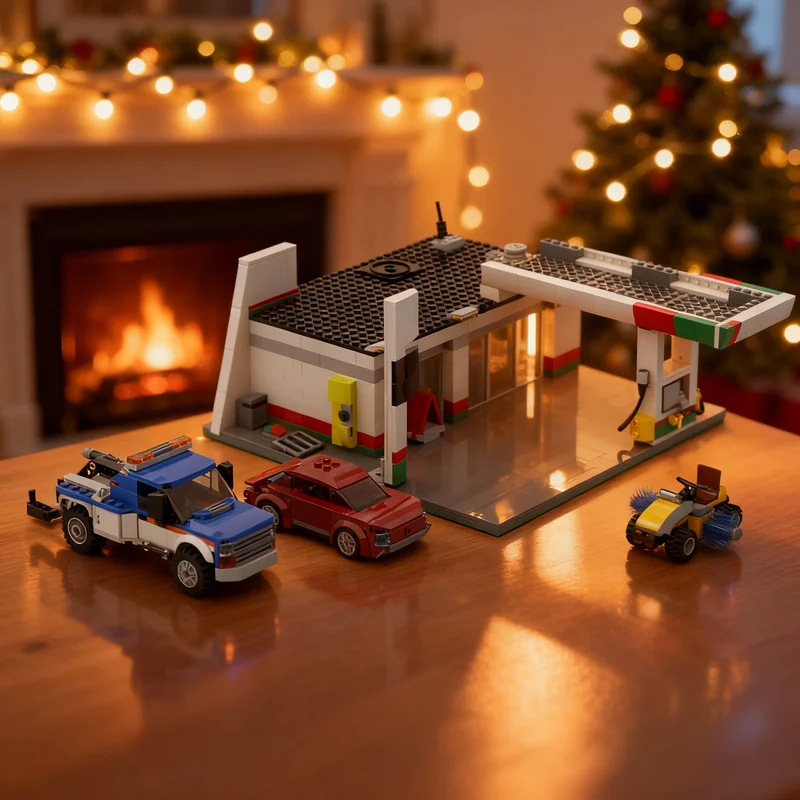 846pcs MOC Service Station 2 0 City Traffic Model Building Blocks Architecture Toy Christmas Gifts DIY Idea Creative Education
846pcs MOC Service Station 2 0 City Traffic Model Building Blocks Architecture Toy Christmas Gifts DIY Idea Creative Education