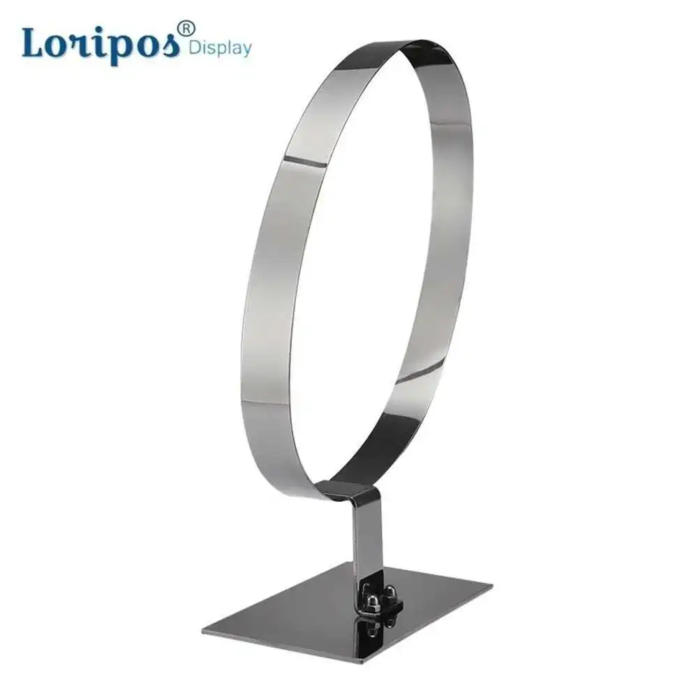1pcs New Stainless Steel Metal Single Belt Holder Ring Table Belt Shelf Desk Belt Display Stand
1pcs New Stainless Steel Metal Single Belt Holder Ring Table Belt Shelf Desk Belt Display Stand