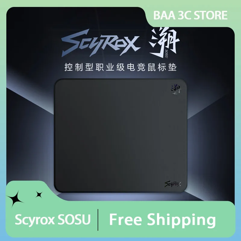 Scyrox SOSU Mousepad Exquisite Thin Surface Foam Moisture-Resistant Controlled E-sports Gaming Mouse Pad PC Accessories
Scyrox SOSU Mousepad Exquisite Thin Surface Foam Moisture-Resistant Controlled E-sports Gaming Mouse Pad PC Accessories