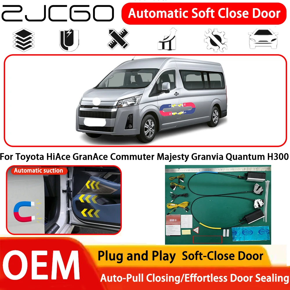 for Toyota HiAce GranAce Commuter Majesty Granvia Quantum H300 OEM Plug and Play Automatic Electric Soft Close Door System
for Toyota HiAce GranAce Commuter Majesty Granvia Quantum H300 OEM Plug and Play Automatic Electric Soft Close Door System