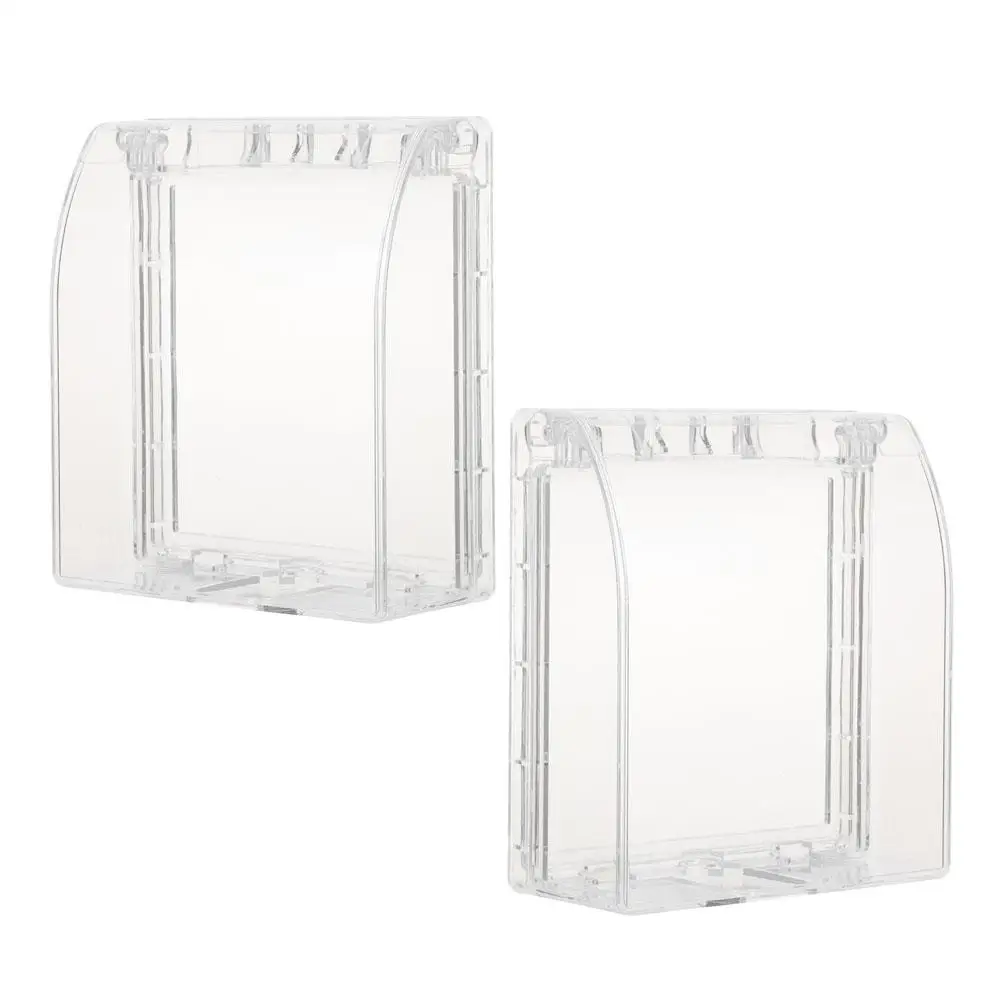 2Pcs Waterproof Rain Protector Rain Weatherproof Doorbell Clear Doorbell Protector Cover Protective Cover
2Pcs Waterproof Rain Protector Rain Weatherproof Doorbell Clear Doorbell Protector Cover Protective Cover