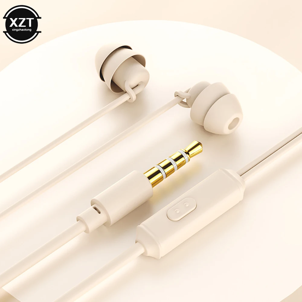 Sleep Headphones Stereo Music Earbuds Anti-noise In Ear Soft Sleeping Wired Earphone With Microphone
Sleep Headphones Stereo Music Earbuds Anti-noise In Ear Soft Sleeping Wired Earphone With Microphone
