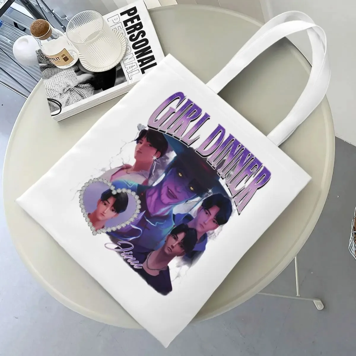 KPop Demon Hunters Shoulder Canvas Bag New Logo Backpack Women Fashion Bag Casual Streetwear
KPop Demon Hunters Shoulder Canvas Bag New Logo Backpack Women Fashion Bag Casual Streetwear