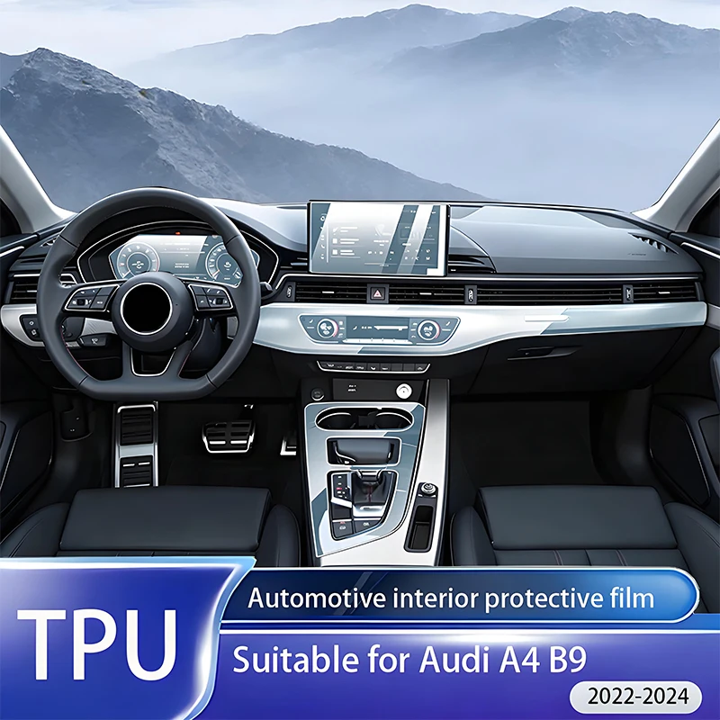 Fit for Audi A4 B9 2022-2024 Interior TPU Transparent Anti-Scratch Waterproof Film Dashboard Navigation Door Panel Console Prote
Fit for Audi A4 B9 2022-2024 Interior TPU Transparent Anti-Scratch Waterproof Film Dashboard Navigation Door Panel Console Prote