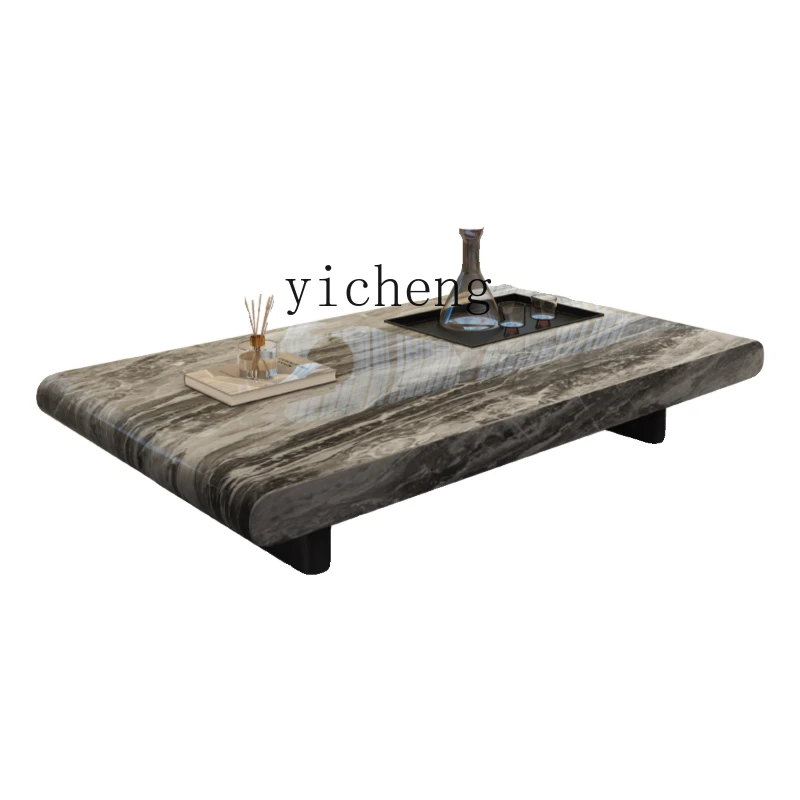ZK minimalist advanced sense modern simple living room household rectangular oval marble coffee table
ZK minimalist advanced sense modern simple living room household rectangular oval marble coffee table