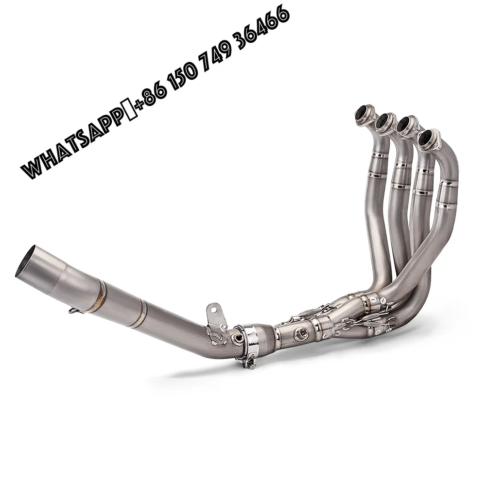 high quality full exhaust system for zx6r 636 ninja zx6r 2009-2021 Titanium alloy Front Link Pipe Fits the 60mm Muffler
high quality full exhaust system for zx6r 636 ninja zx6r 2009-2021 Titanium alloy Front Link Pipe Fits the 60mm Muffler