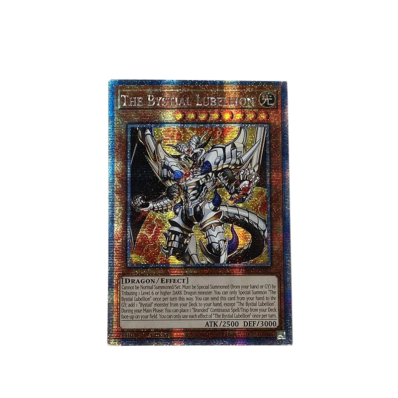 ORICA YUGIOH DIY Proxy Cards Non-Original The Bystial Lubellion Branded 1st Non-Original Collection Card Toys
ORICA YUGIOH DIY Proxy Cards Non-Original The Bystial Lubellion Branded 1st Non-Original Collection Card Toys