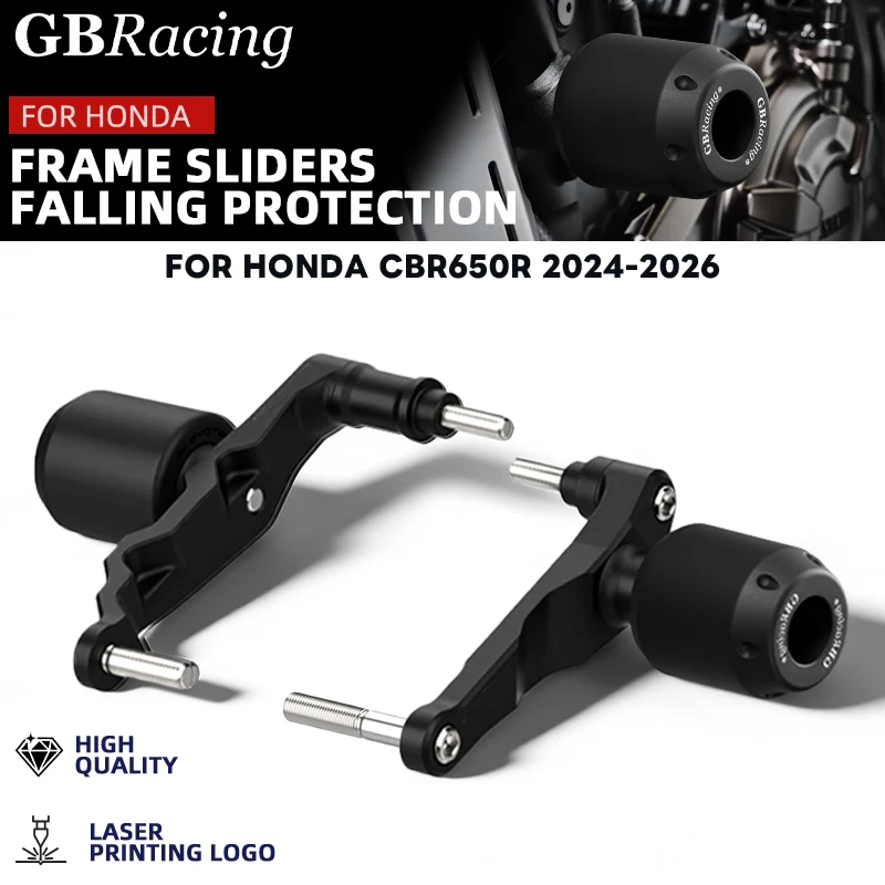 V2 GBRacing For HONDA CBR650R 2024-2026Motorcycles Accessories Falling Protection Frame Slider Fairing Guard Crash Pad Protector
V2 GBRacing For HONDA CBR650R 2024-2026Motorcycles Accessories Falling Protection Frame Slider Fairing Guard Crash Pad Protector