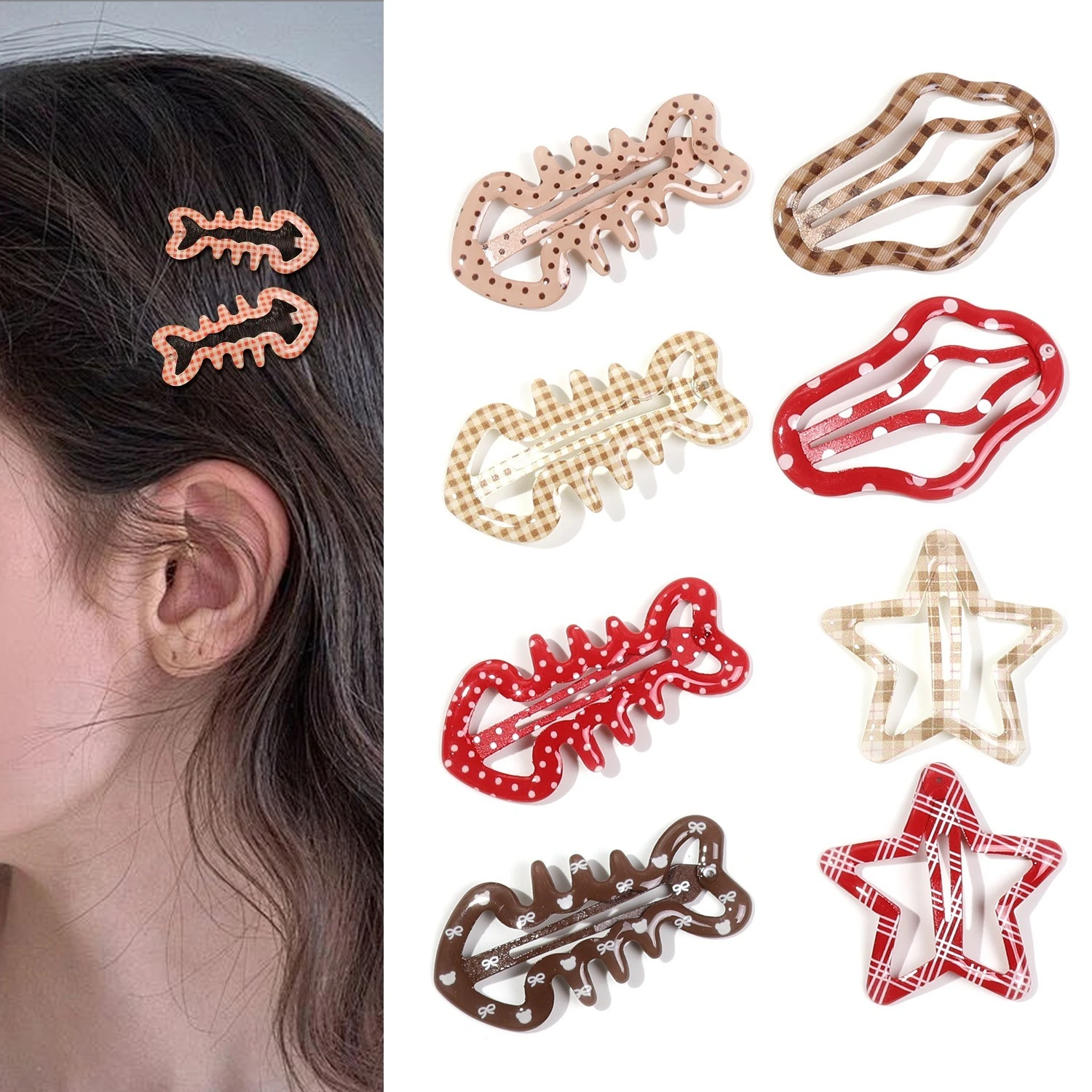 Заколка для волос в форме конфеты с дофаминовыми цветами, милая мультяшная забавная заколка-зажим для челки, маленькая заколка для волос для женщин и девочек, аксессуары для укладки волос
Заколка для волос в форме конфеты с дофаминовыми цветами, милая мультяшная забавная заколка-зажим для челки, маленькая заколка для волос для женщин и девочек, аксессуары для укладки волос