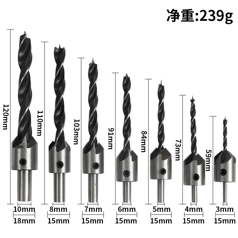 Трехточечная дрель для деревообработки из высокоуглеродистой стали, 7 предметов, сверло-развертка, дрель-отвертка, открывалка для отверток,
Трехточечная дрель для деревообработки из высокоуглеродистой стали, 7 предметов, сверло-развертка, дрель-отвертка, открывалка для отверток,