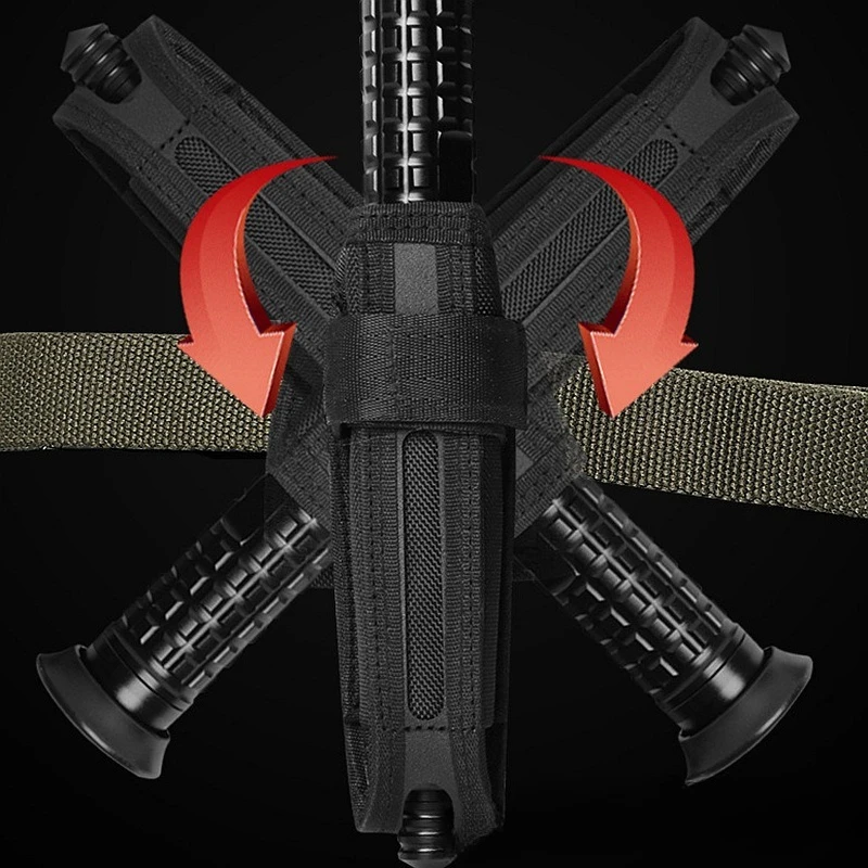 360 Degree Rotation Mechanical Baton Telescopic Baton with Rotating Function Universal Belt mountable Sheath
360 Degree Rotation Mechanical Baton Telescopic Baton with Rotating Function Universal Belt mountable Sheath