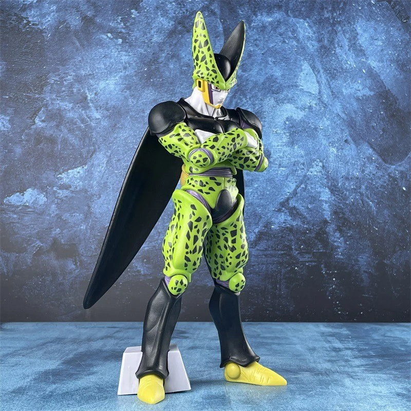 Dragon Ball Z Cell Anime Figure Toy Ultimate Shape DBZ Super Saiyan Action Figures 30CM PVC Figurine Model Dolls Gifts Kids
Dragon Ball Z Cell Anime Figure Toy Ultimate Shape DBZ Super Saiyan Action Figures 30CM PVC Figurine Model Dolls Gifts Kids