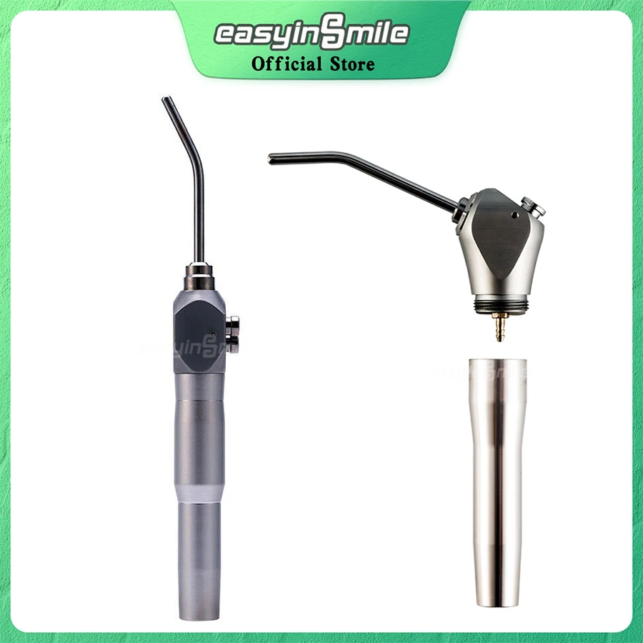 EASYINSMILE Dental 3 Way Syringe Air Water Spray Triple 3 Way Syringe Handpiece 2 Nozzles Tips Dentistry Tools Kit
EASYINSMILE Dental 3 Way Syringe Air Water Spray Triple 3 Way Syringe Handpiece 2 Nozzles Tips Dentistry Tools Kit