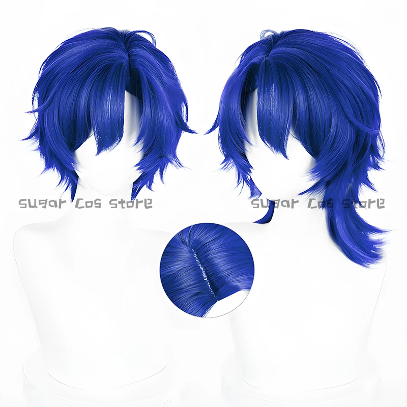 Cartoon Gary Cosplay Wig Personate Gary De'Snake Blue Short Synthetic Hair Wolf Cut Wig For Halloween Carnival Party Props Adult
Cartoon Gary Cosplay Wig Personate Gary De'Snake Blue Short Synthetic Hair Wolf Cut Wig For Halloween Carnival Party Props Adult