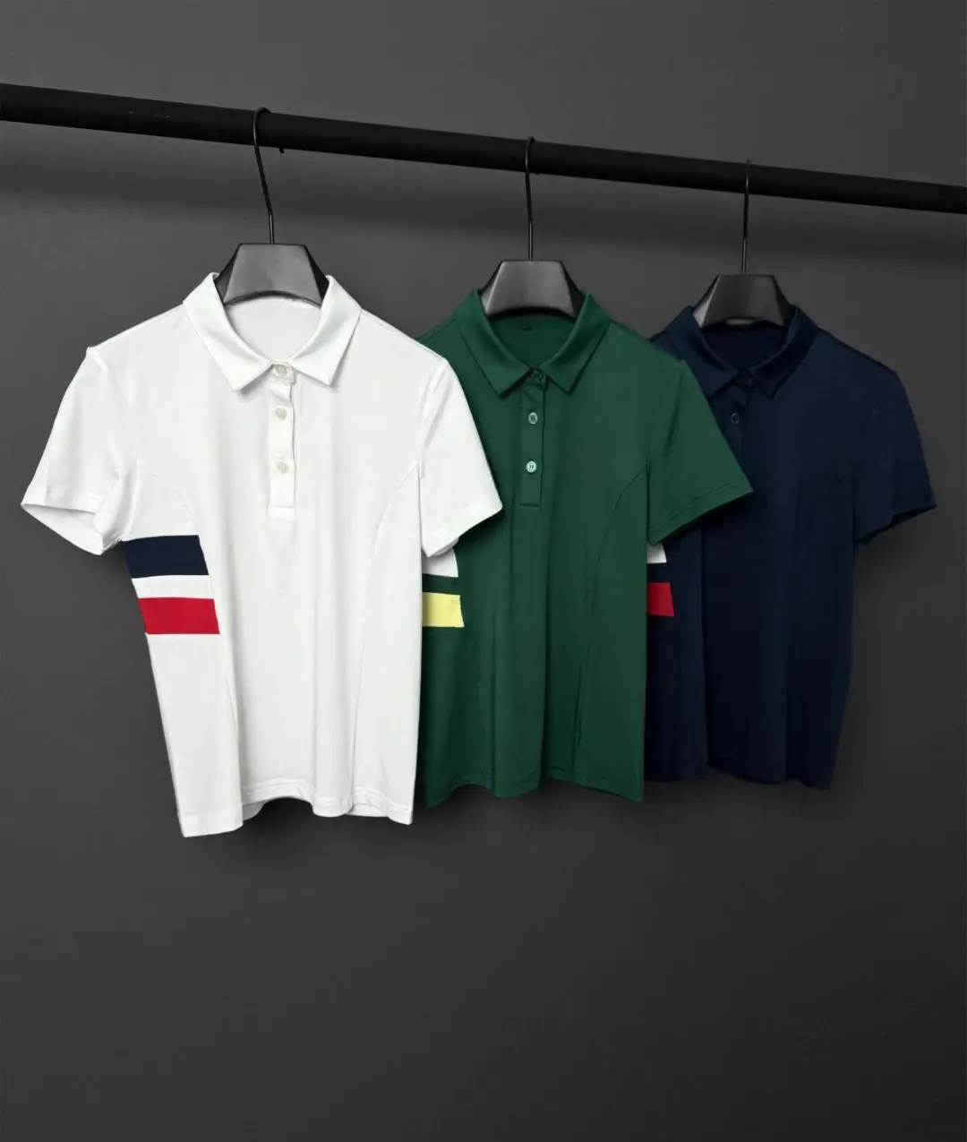 Women's Summer Golf Apparel: Short-Sleeve Polo Shirt with Color-Blocking, Quick-Drying, Breathable, Comfortable, and Stretchy
Women's Summer Golf Apparel: Short-Sleeve Polo Shirt with Color-Blocking, Quick-Drying, Breathable, Comfortable, and Stretchy