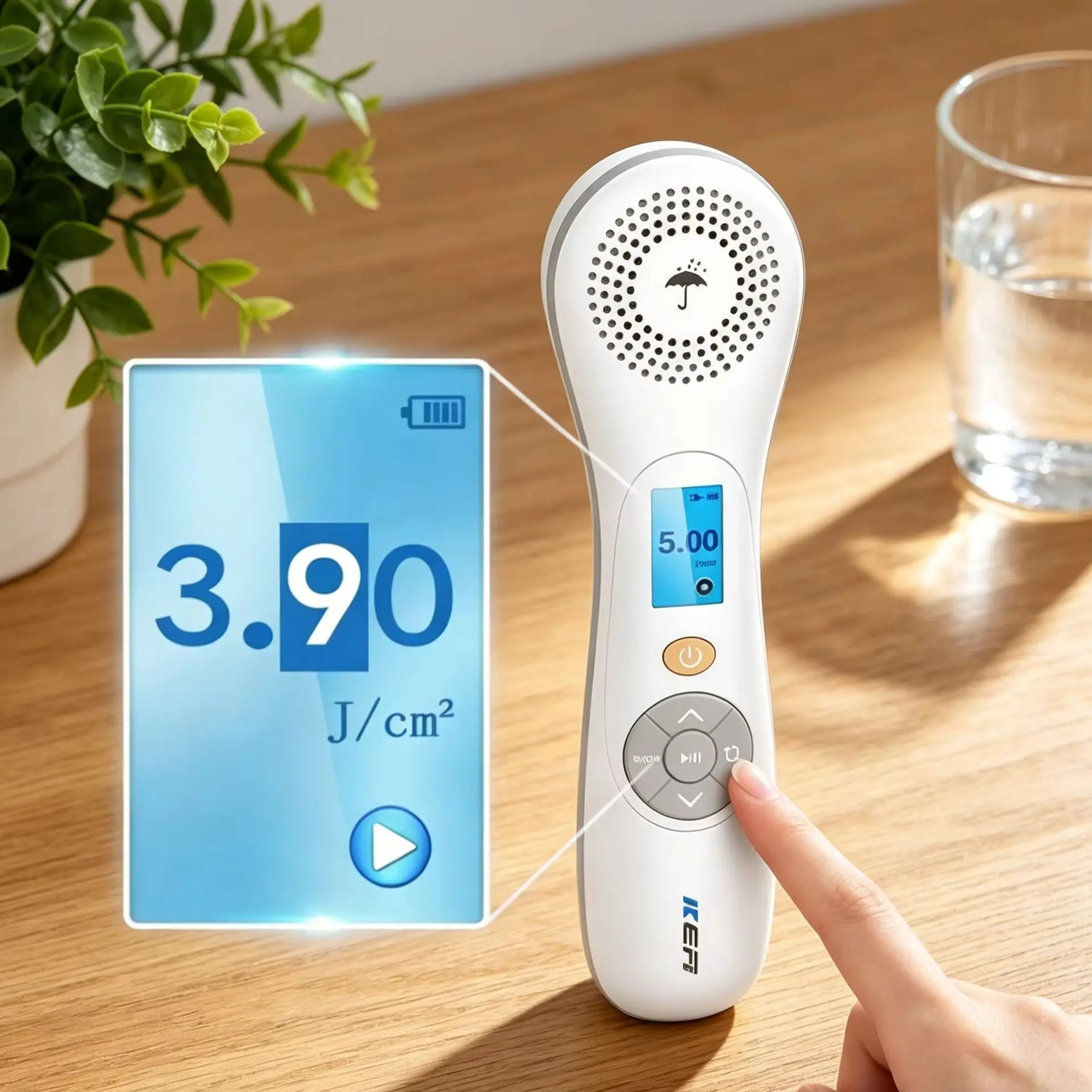 KN-4003B4 Home Use Excimer 308nm Handheld with Cooling for Diseases
KN-4003B4 Home Use Excimer 308nm Handheld with Cooling for Diseases