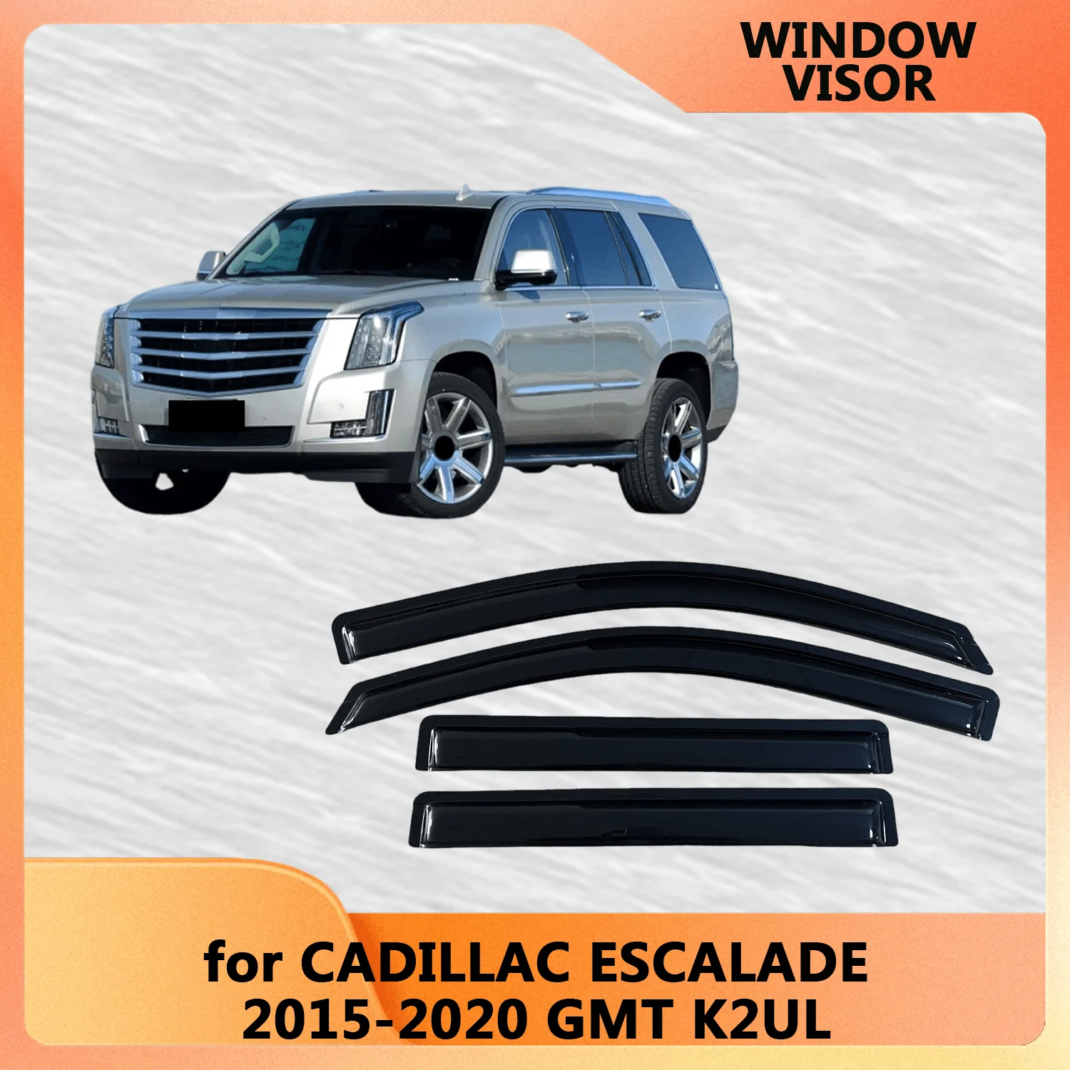 Оконный козырек для CADILLAC ESCALADE 2015 2016 2017 2018 2019 2020 Ветровые дефлекторы Дождевики Дверной козырек Вентиляционные шторы Вентиляционный козырек
Оконный козырек для CADILLAC ESCALADE 2015 2016 2017 2018 2019 2020 Ветровые дефлекторы Дождевики Дверной козырек Вентиляционные шторы Вентиляционный козырек