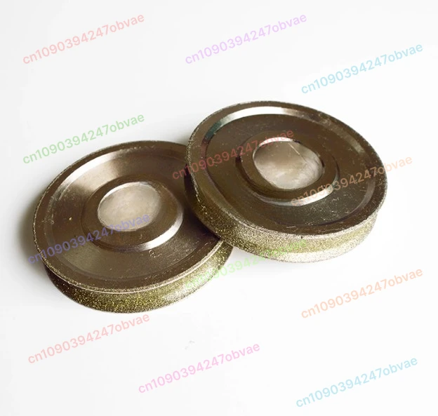 Алмазный шлифовальный круг с гальваническим покрытием диаметром 65 мм для станка для кромки стекла, 1 шт.
Алмазный шлифовальный круг с гальваническим покрытием диаметром 65 мм для станка для кромки стекла, 1 шт.