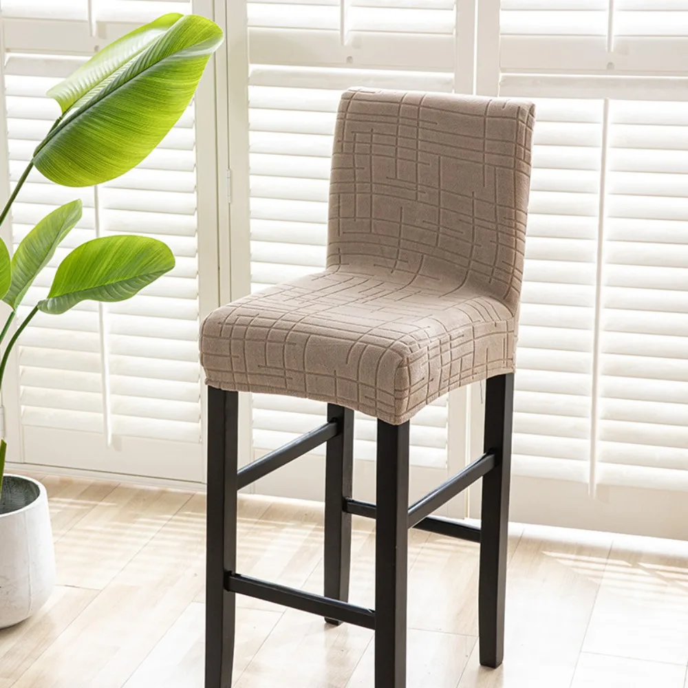 Removable Jacquard Chair Covers Washable Elastic Bar Stool Covers Solid Color Anti-Dirty Short Back Chair Covers Bar
Removable Jacquard Chair Covers Washable Elastic Bar Stool Covers Solid Color Anti-Dirty Short Back Chair Covers Bar