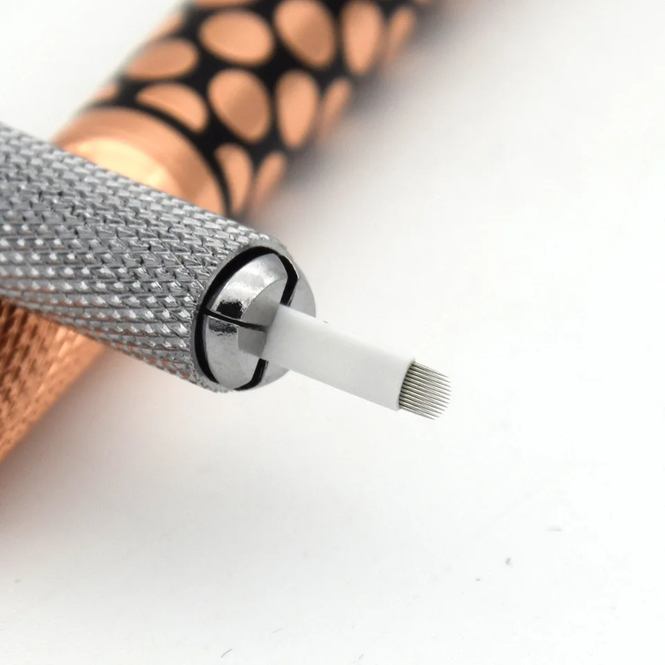 500Pcs Microblading Needles Tebori Blades Tattoo Needles 0.2-0.25mm Manual Eyebrow Blades For Embroidery Manual Tattoo Pen
500Pcs Microblading Needles Tebori Blades Tattoo Needles 0.2-0.25mm Manual Eyebrow Blades For Embroidery Manual Tattoo Pen