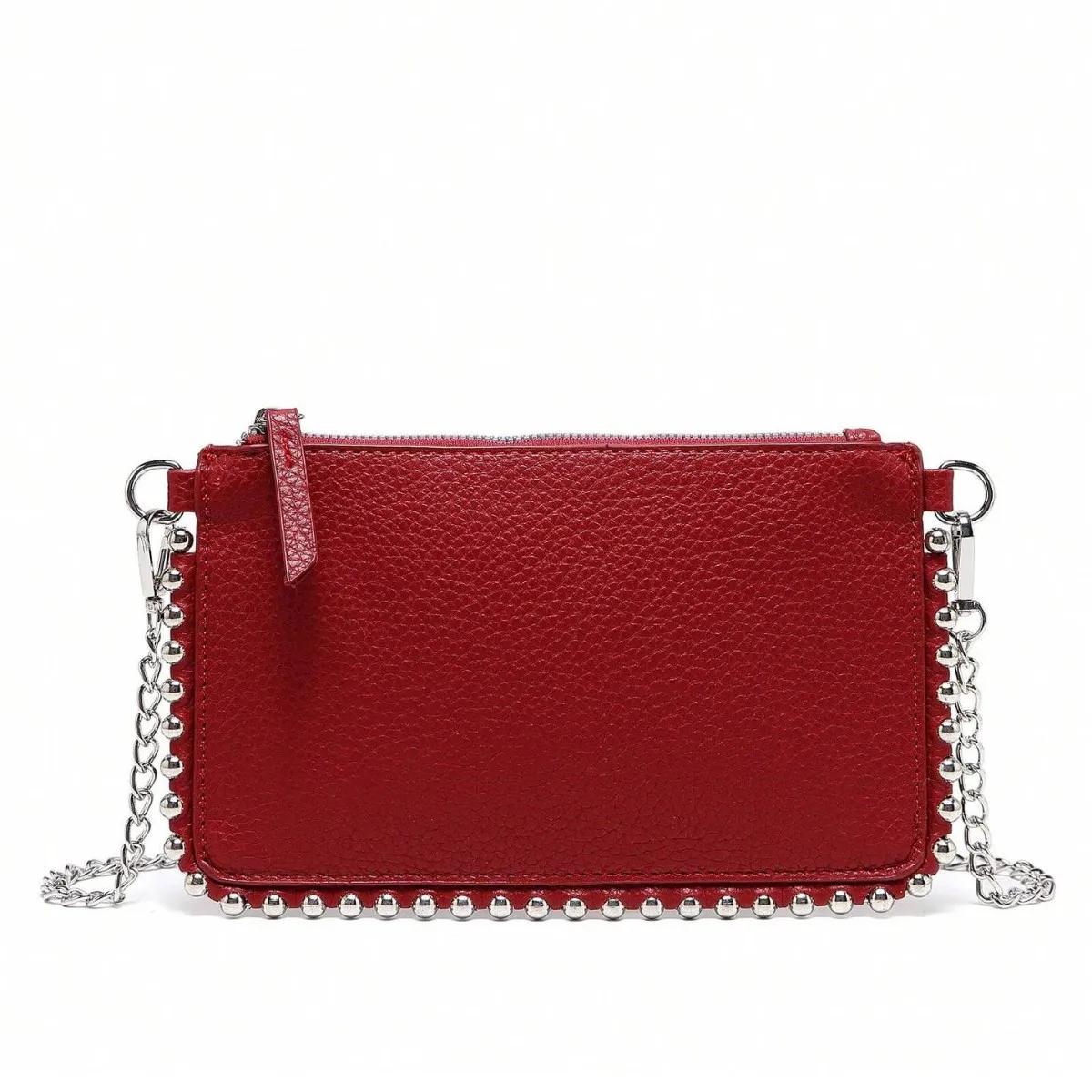 2026 New arrival style chain small square bag versatile and fashionable with metal black shoulder bag
2026 New arrival style chain small square bag versatile and fashionable with metal black shoulder bag