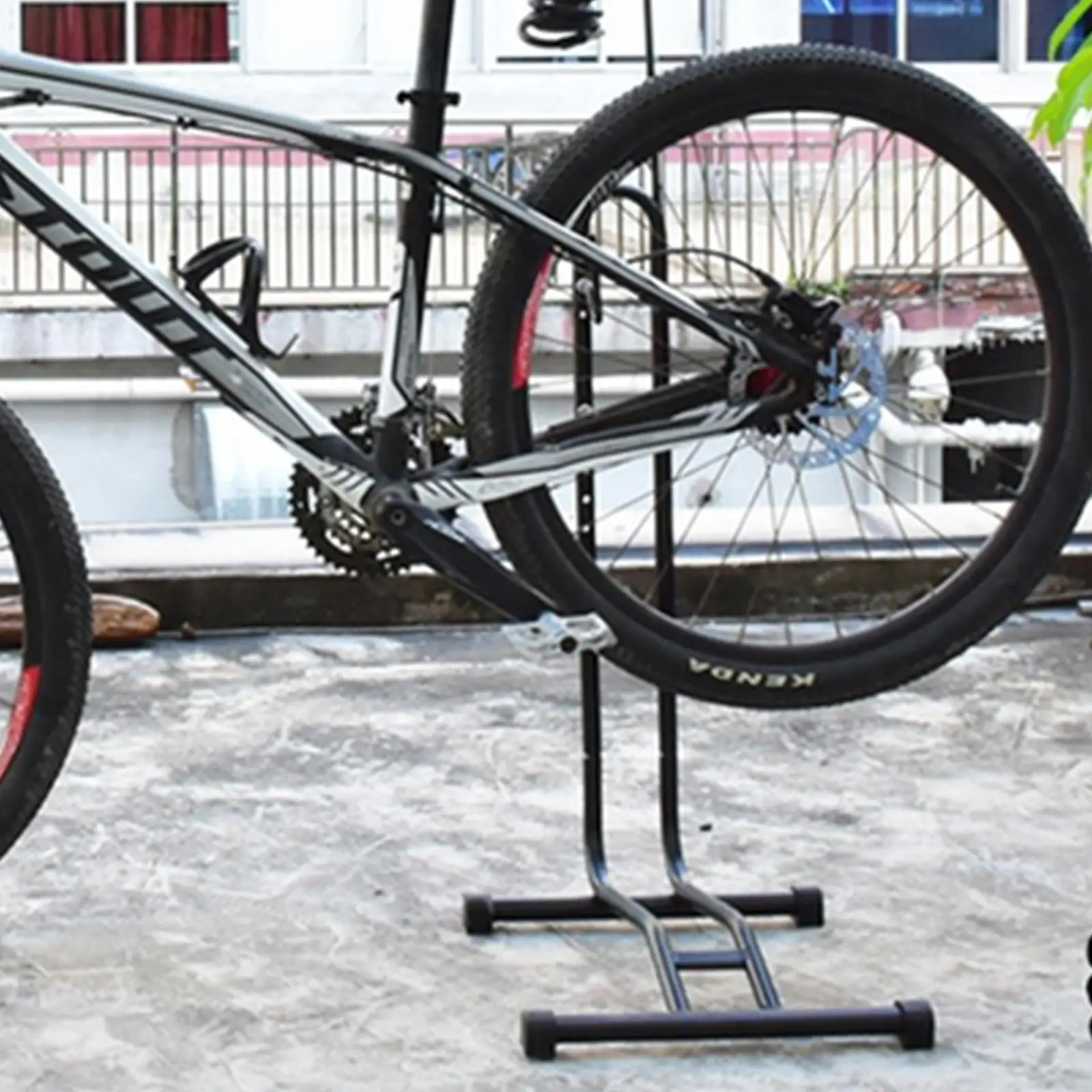 Steel Bicycle Parking Rack Floor Stand Detachable Bike Storage Holder for Outdoor Mountain Road Bike Garage
Steel Bicycle Parking Rack Floor Stand Detachable Bike Storage Holder for Outdoor Mountain Road Bike Garage