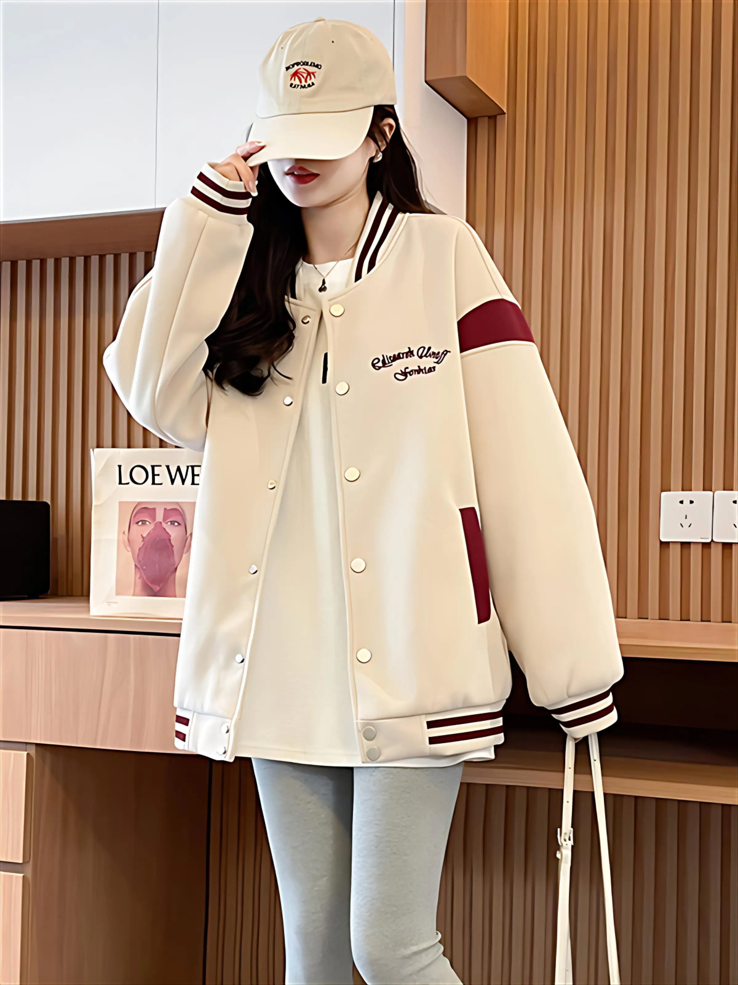 Бейсбольные куртки для подростков и женщин: осенние, с узором «грид», тай-дай, с перьями, средней длины, с перфорацией, в стиле бейсбольной формы, с элегантными карманами, удлиненные, спортивные.
Бейсбольные куртки для подростков и женщин: осенние, с узором «грид», тай-дай, с перьями, средней длины, с перфорацией, в стиле бейсбольной формы, с элегантными карманами, удлиненные, спортивные.