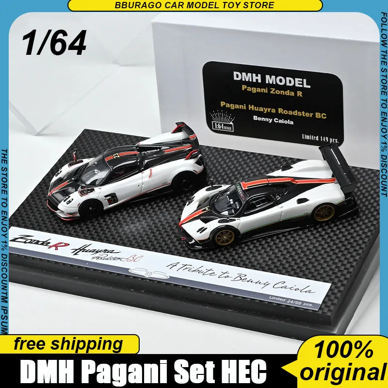 In Shock Dmh Model 1:64 Pagani Zonda R & Huayra Bc Benny Caiola Resin Car Set With Carbon Fiber Base Hec Limited Edition Toy Boy
In Shock Dmh Model 1:64 Pagani Zonda R & Huayra Bc Benny Caiola Resin Car Set With Carbon Fiber Base Hec Limited Edition Toy Boy